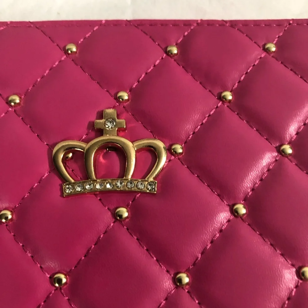 Quilted Studded Crown Tablet Case for iPod pro 2024 mini 1-10th generation.10”